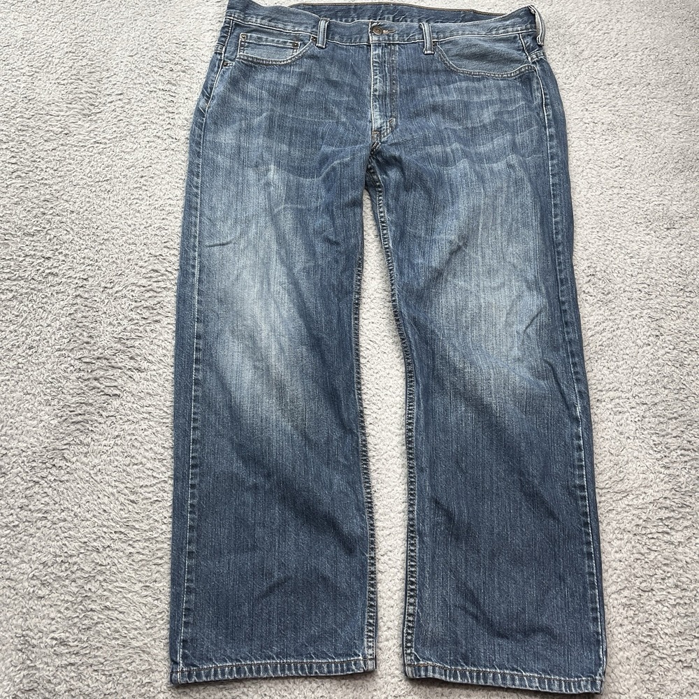 Levi's 569 Blue Jeans Mens 40x29 Loose Straight Baggy Wide Leg Denim ClassicCore